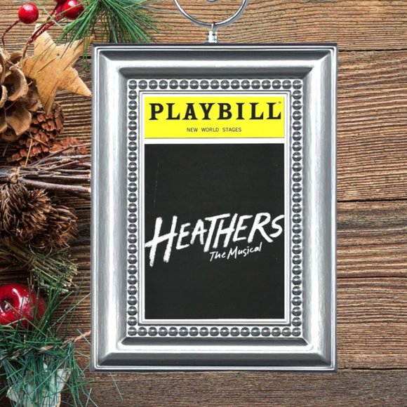 Heathers Broadway Musical‎ Playbill Christmas Tree Ornament - Picture 1 of 3